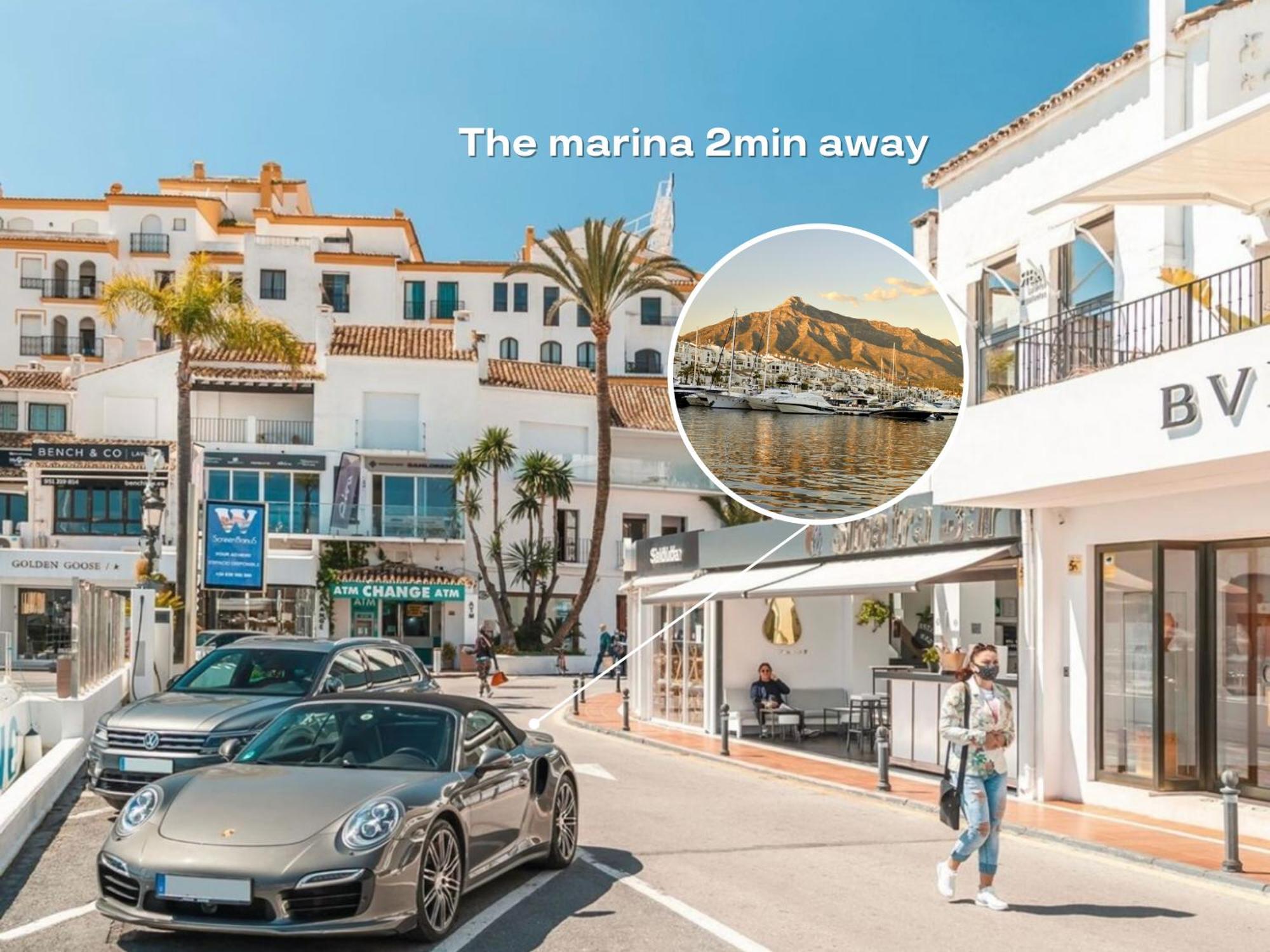 Vacation Marbella I Brand New Terrazas De Banus Apt, 24-7 Security, A Minute From The Marina, The Sea And Luxury Shopping Exterior foto